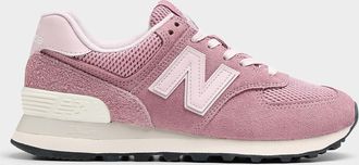 New Balance Womens Pink suede 574 sneakers Women