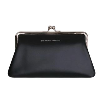 Comme Des Gar&ccedil;ons Monedero Kiss Clasp - Bags - Mujer - Negro - ONE SIZE
