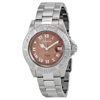 Invicta Angel Brown Dial Stainless Steel Ladies Watch 14362