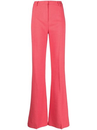 Etro mid-rise flared trousers - Pink