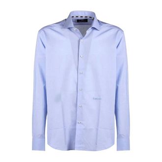 Aquascutum Formal Shirts, male, Blue, Size: 2XL Camicia