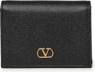 Valentino Garavani VLogo Signature Portemonnee - Dames - Portefeuilles - Zwart - ONE Size - Accessoires