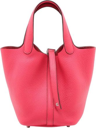 Herm&egrave;s Pre-owned Hermes Clemence Picotin Lock 18 Ladies YLQ8K51FFI3OOUMY