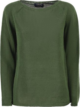 Max Mara Smmgiolino Basic Leinenstrickpullover