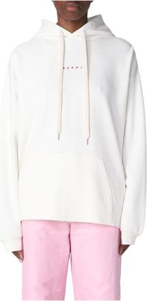 Marni Dames, Sweatshirts & Hoodies, Beige, Maat: XS Katoen