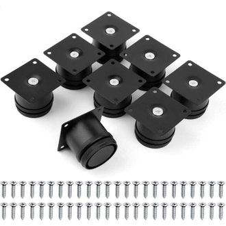 OEM Patas Para Muebles, Patas Ajustables De 50 Mm Con 48 Tornillos, Patas Universales Ajustables Para Cama, Altura Regulable De 0 A 15 Mm, Patas Para Sill