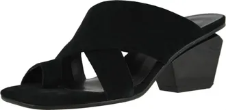 Vaneli Womens Moara Heeled Sandal In Black Suede