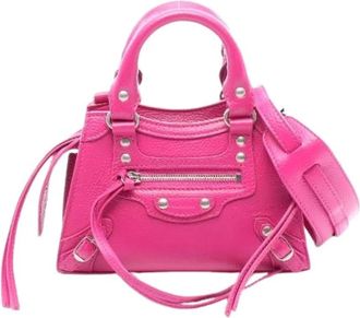 Balenciaga Pre-owned Mini Bags, female, Pink, Size: ONE SIZE Pre-owned Mini Bag
