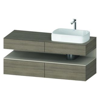 Duravit Qatego Consola Mueble Bajo Lavabo, 2 Extensiones, 2 - Duravit