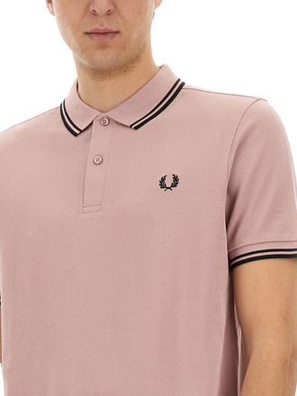 Comme Des Gar&ccedil;ons Cotton Polo Shirt - Pink