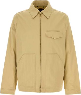 Palt&ograve; Beige Cotton Blend Dante Jacket