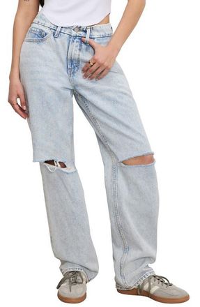 Good American Good Petite 90s Jeans in Blue542 at Nordstrom, Size 00P
