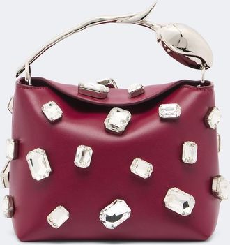 Erdem Bloom Mini embellished top-handle bag