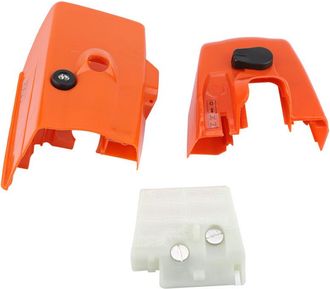 OEM Filtre &Agrave; Air Avec Couvercle - Tron&ccedil;onneuse - Compatible Ms260 Et 026 - M&eacute;tal - Lot De 3