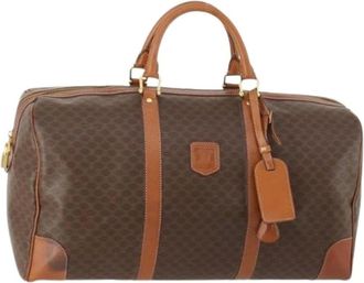 Celine Pre-owned Weekend Bags, female, Brown, Size: ONE SIZE Pre-owned Vintage Boston Bag