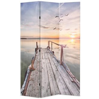 vidaXL Biombo Divisor Plegable 120x170 Cm Lago Vidaxl