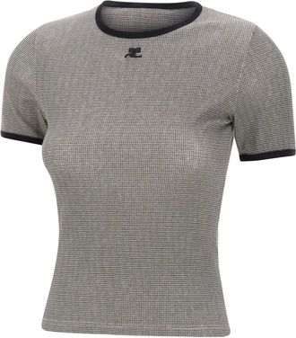 Courr&egrave;ges Mujer, Camisetas, Gris, Talla: S