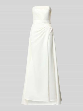 Luxuar Luxuar Abendkleid im Off-Shoulder-Look mit Gehschlitz in Offwhite, Gr&ouml;&szlig;e 36