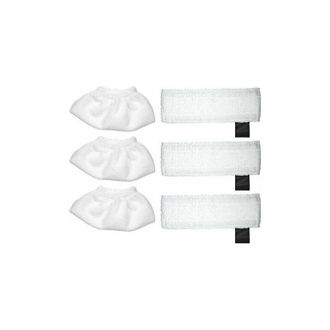OEM Adecuado Para La Limpiadora A Vapor Karcher Sc2 / Sc3 / Sc4 / Sc5, Incluye 3 Piezas De Funda Y 3 Piezas De Pa&ntilde;o Para El Suelo