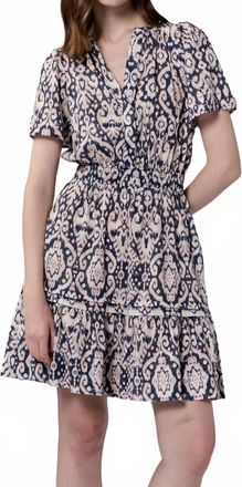 Dear John Denim Bristol Tiered Flutter Dress In Multi