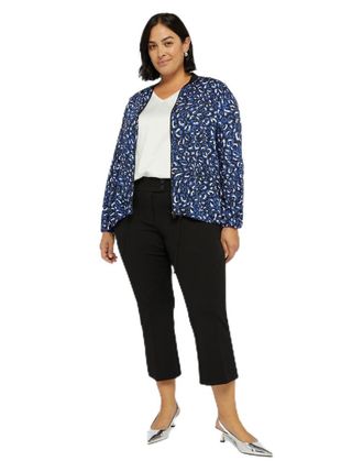 Fiorella Rubino Womens Kick Flare Trousers Pants, Black, M