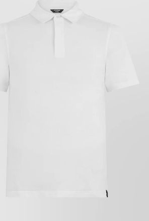 K-Way short sleeve cotton polo shirt