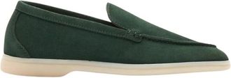 Scarosso Ludovica Loafers - Dames - Loafers - Groen - 35 EU - Leer - Schoenen