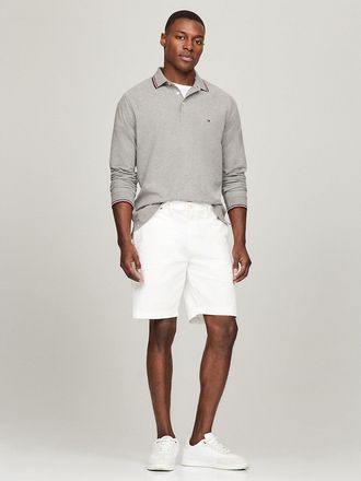 Tommy Hilfiger Mens Long-Sleeve Tommy Wicking Polo