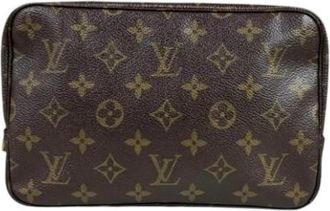 Louis Vuitton Pre-owned Monogram Clutch - Dames - Vintage Clutch - Bruin - ONE Size - Vintage