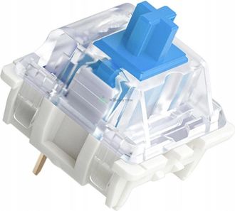OEM Interruptores Rk Blue, 110 Unidades, Para Teclado Mec&aacute;nico De 3 Pines Con Clic