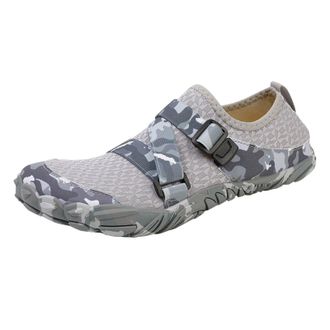 Generic Mens Water Shoes Quick-Drying Non-Slip Shoes for Beach Swimming Lightweight Breathable Outdoor Swim Shoe with Soft Cushioned Footbed Anti-Cut Puncture