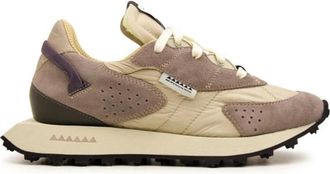 RUN OF Beige Sneakers Donna Model Elio - Dames - Sneakers - Beige - 36 EU - Schoenen
