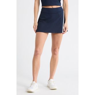 Zella Split Second Skirt in Navy Sapphire at Nordstrom Rack, Size X-Small