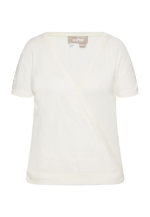 Usha Gebreide trui Dames wolwit