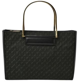 Loewe Pre-owned Handtas - Dames - Vintage Handtas - Zwart - ONE Size - Leer - Vintage