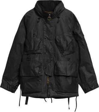 Barbour Giacca Wax Ripstop - - Jackets - Uomo - Nero - S