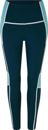 Reebok Dames/Dames Lux Skinny Hardlooplegging (Bosgroen)