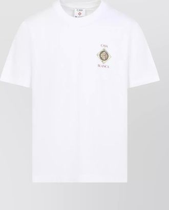 Casablanca cotton printed t-shirt