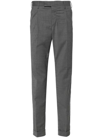 Pantaloni Torino tapered-leg tailored trousers - Grey