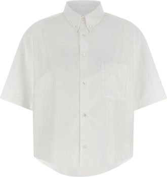 Maison Margiela Camicia asimmetrica - Bianco