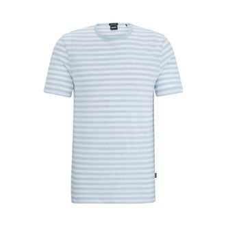 HUGO BOSS T-shirts - Heren - Tops - Blauw - Maat: 2XL