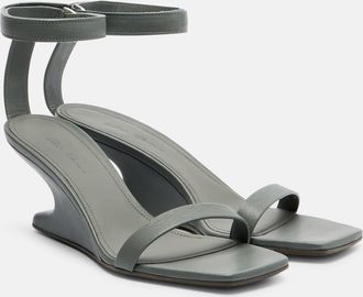 Rick Owens Cantilever leather sandals