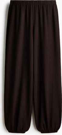 H&M Hose mit Ballonbein - Dunkelbraun
