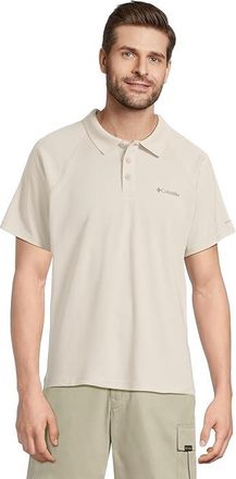 Columbia Alpine Chill Pro Polo Mens Short Sleeve Knit Dark Stone : 2XL, Polyester
