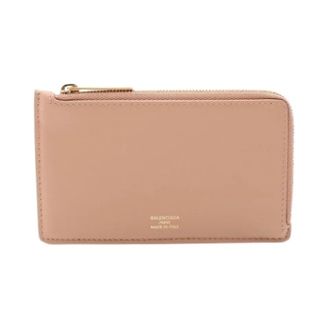 Balenciaga Pre-owned Card Case - Dames - Pre-owned - Beige - Maat: ONE Size Leer
