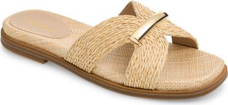 Abound Giadda Slide Sandal in Natural Raffia at Nordstrom Rack, Size 5.5