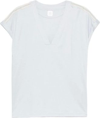 Eleventy Mujer, Camisetas, Azul, Talla: L
