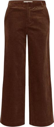 Part Two Broeken, Dames, Bruin, 3Xl, Wijde broek