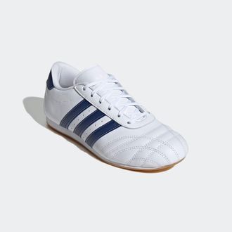 adidas Sneaker ADIDAS ORIGINALS ADIDAS TAEKWONDO LACE, Damen, Gr. 43, weiss (cloud wei&szlig;, victory blau, gum 3), Leder, Synthetik, Schuhe Sneaker