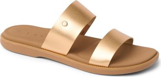 Reef Sunny Alisah Slide Sandal in Sunset Bronze at Nordstrom, Size 11